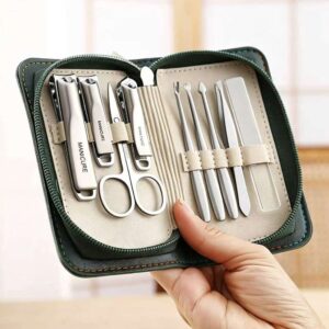9-Piece Nail Clipper Gift Set Handheld