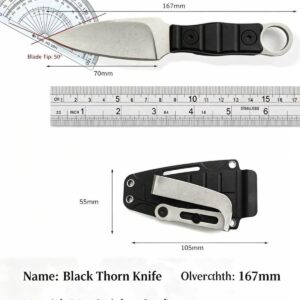 Black Thorn Ring Knife Specifications